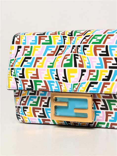 fendi multicolor crossbody|fendi crossbody bag women's.